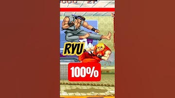 Ryu Mid Combo Showcase – Street Fighter II CE 🔥🥋