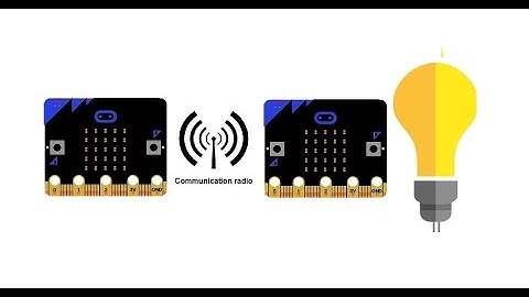 Allumer une lampe en utilisant la communication Radio entre deux cartes Micro:bit