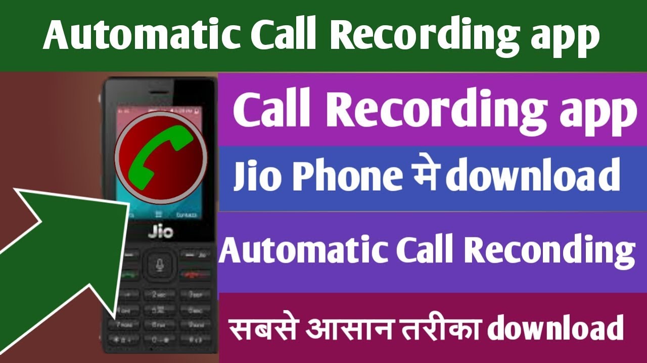 Jio Call Recording App Best Jio 4g Voice Phone Call Recorder Tech Sparkle