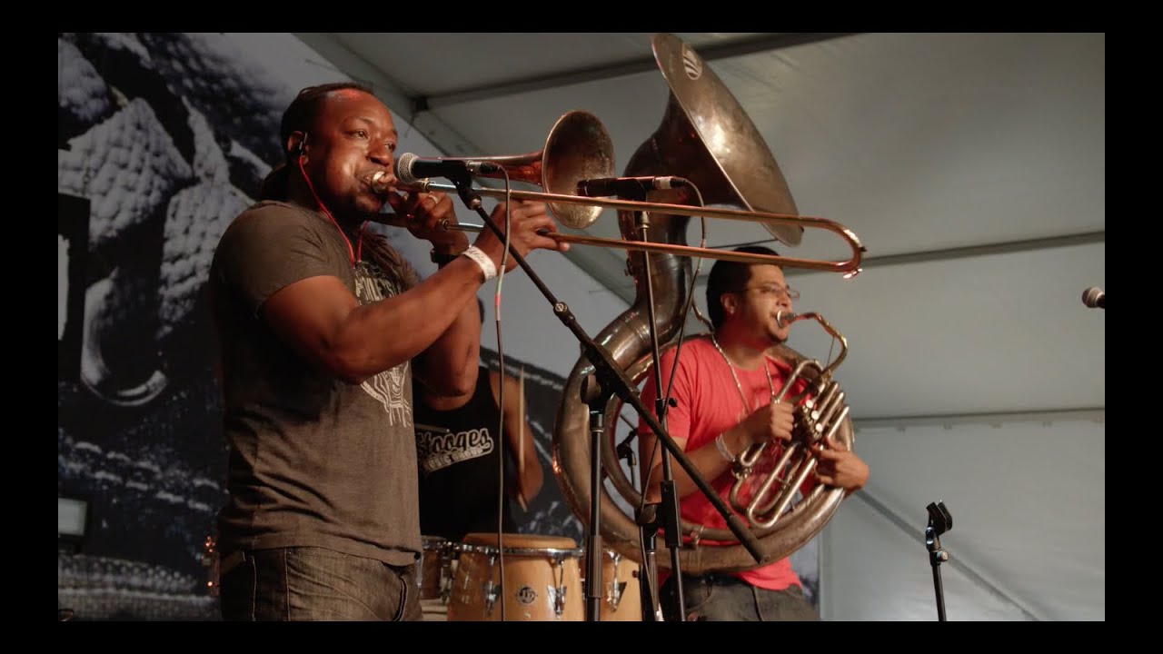 Stooges Brass Band "Wind It Up" FADER FORT SXSW 2015 YouTube