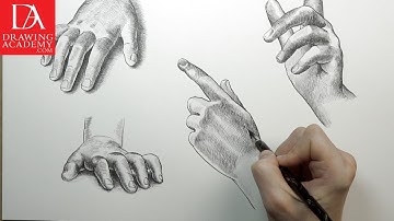 How to Draw Hands presented by Drawing Academy .com 32