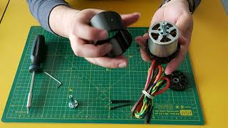 How to change Falcon  500 Long Shaft to Short Shaft