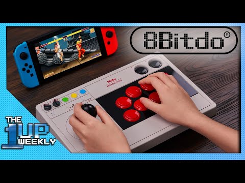 8bitdo Arcade Stick preorder!! - Play Retro Games on Switch or Windows with this arcade stick!