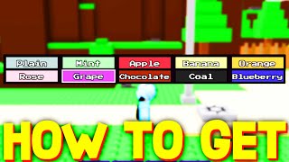 HOW TO GET ALL MENU FLAVOURS IDLE ANIMATIONS  in BLOCK TALES! ROBLOX