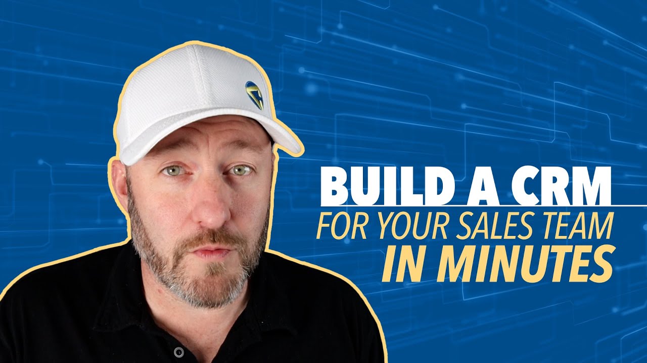 Build a CRM for your sales team in minutes - YouTube