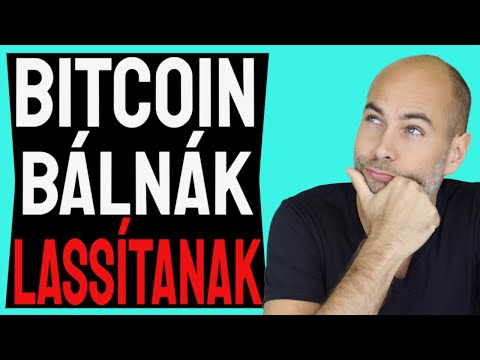 BITCOIN BÁLNÁK VISSZAVETTEK A TEMPÓBÓL [Részletek]