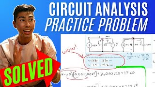 Intro to Circuit Analysis | Ch.9 Sinusoidal Steady-State Analysis | Q6: Use the node-voltage meth...