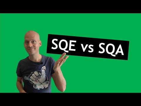 Supplier Quality Engineer vs Supplier Quality Assurance (SQE vs SQA)