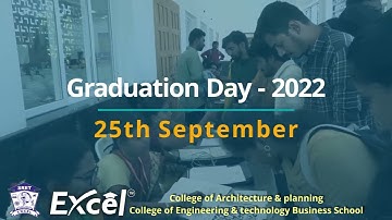Graduation Day Celebrations 2022 - Excel Group Institutions