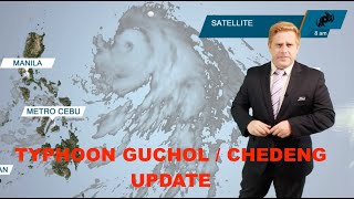 Typhoon Chedeng / Guchol strengthens as it tracks east of Luzon, 09 June Westpacwx Update