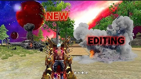 Free Fire God Level Montage Editing ☠️ Anime Sky Change Editing Tutorial