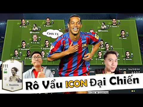 Ronaldinho ICON Cực ẢO Với Loạt " SIÊU PHẨM " Trong Kèo Đại Chiến " KHÔ MÁU 200.000 " I Love Vs VKQ