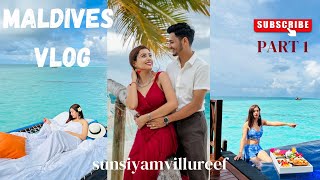 Maldives Vacation | Sun Siyam Vilu Reef | Aqua Water Villa | Part 1