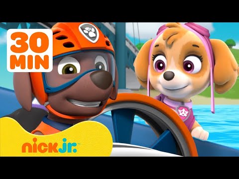 Щенячий патруль Щенячий патруль Водные спасения 2 с Зумой и Скай Nick Jr Cyrillic