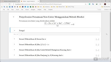 Python - Metode Biseksi