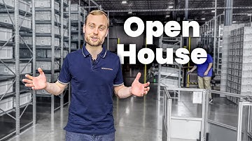 Open house featuring Brightpick Autopicker robot for automated order picking | Brightpick