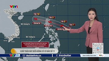 Dự báo thời tiết 19h45 - 01/10/2025 | Cuối tuần này Biển Đông đón bão số 11 | VTVWDB