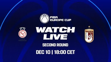 LIVE - CSM CSU Raiffeisen Oradea v KK Bosna BH Telecom | FIBA Europe Cup 2025-26 | Second Round