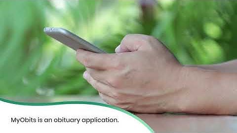 Online Obituaries: MyObits is the easiest app to create, edit and share.