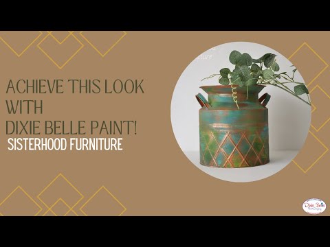 How To Paint Plastic Furniture - A Dixie Belle Tutorial 