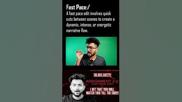 The fast pace edit ⚡| Not Just A Video Editing Course #tharunspeaks #videoediting #contentcreator