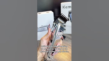 Tông đơ cắt tóc KEMEI KM-1998 Bản Pro  thiết kế sang trọng và hiệu suất mạnh mẽ. #gntek_vietnam