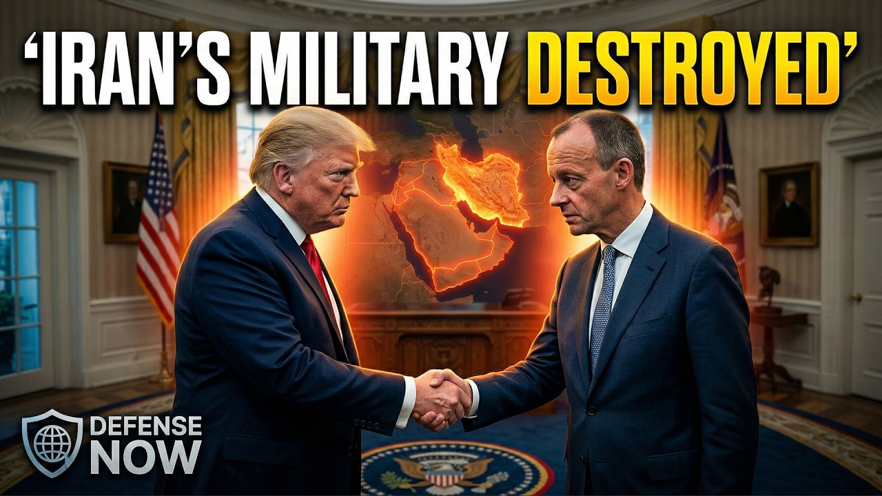 WATCH: President Trump & Merz Emergency Meeting: US-Germany Military Strategy Revealed