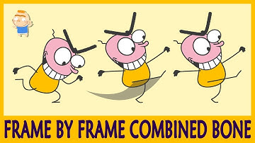 Frame by Frame combined Bone in Moho - Coise - Anime Studio - Moho tutorial