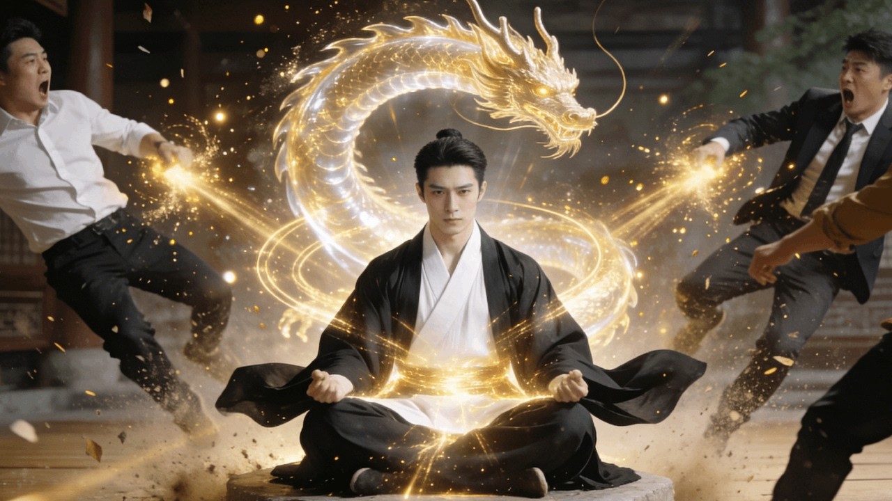 Thought to be a mere bodyguard, he shocks all when the richest man kneels and calls him “Master.”