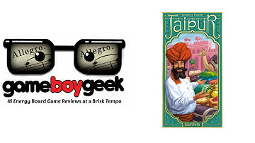 Jaipur - (Allegro) Review with the Game Boy Geek