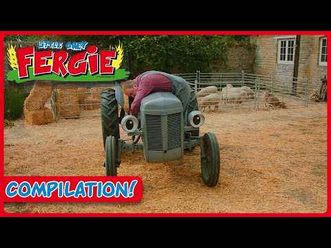 Farmer George Can't Stay Awake! 😴 Little Grey Fergie 🚜 Compilation