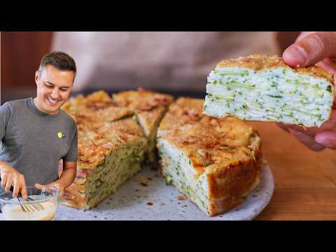 3 courgettes suffisent pour réaliser ce gâteau invisible incroyable