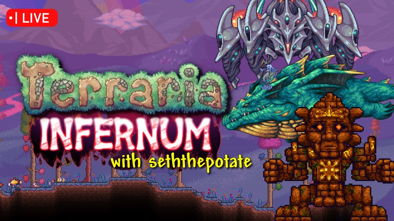 [VOD] The Late Hardmode Grind | Terraria Calamity - Infernum - YouTube