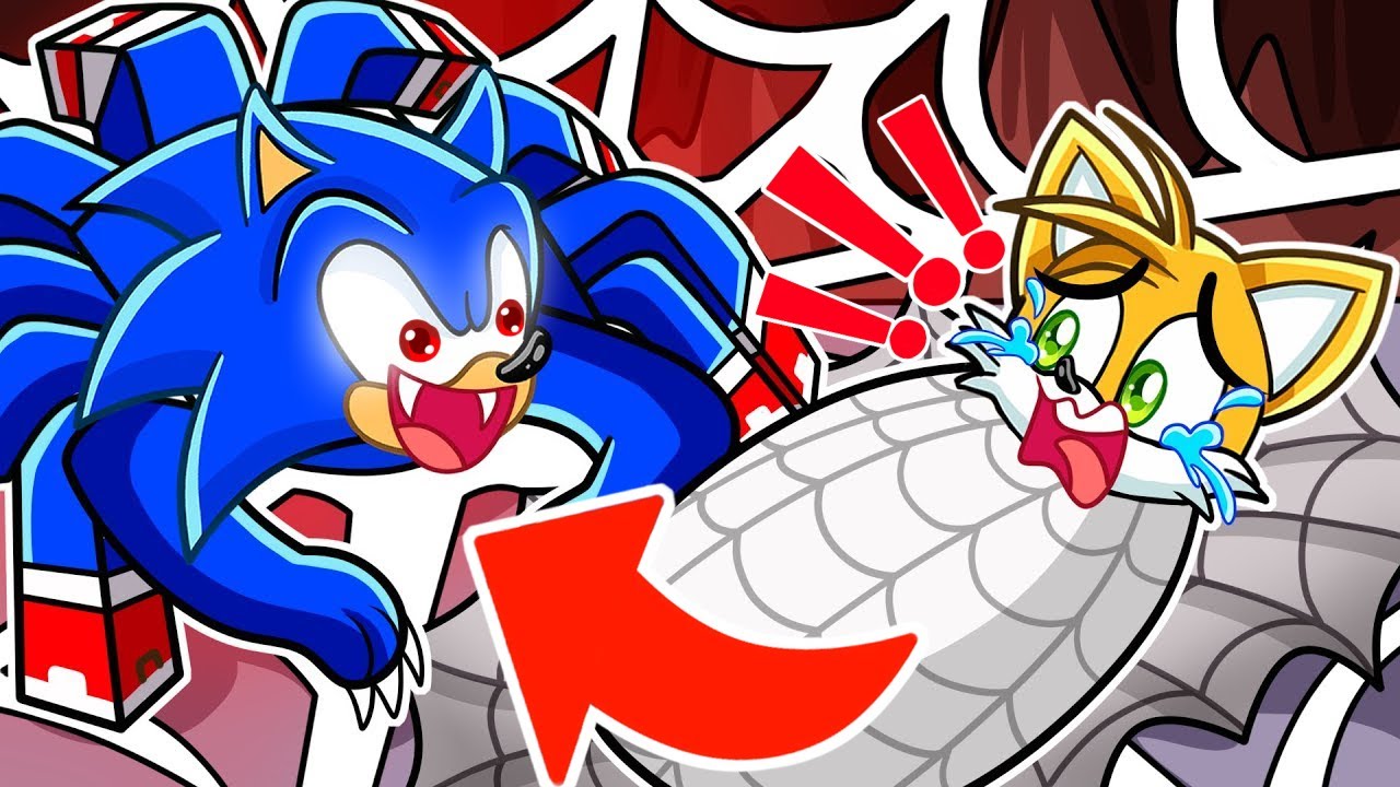 TAILS AND SONIC SURVIVES SONIC SPIDER in ROBLOX! - YouTube