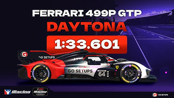 iRacing | Ferrari 499P - Daytona - IMSA - 2025 S3 Week 8 | Hotlap