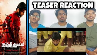 Kuruthi Aattam Trailer Reaction | Malaysian Reacts | Atharvaa | Priya Bhavani Shankar