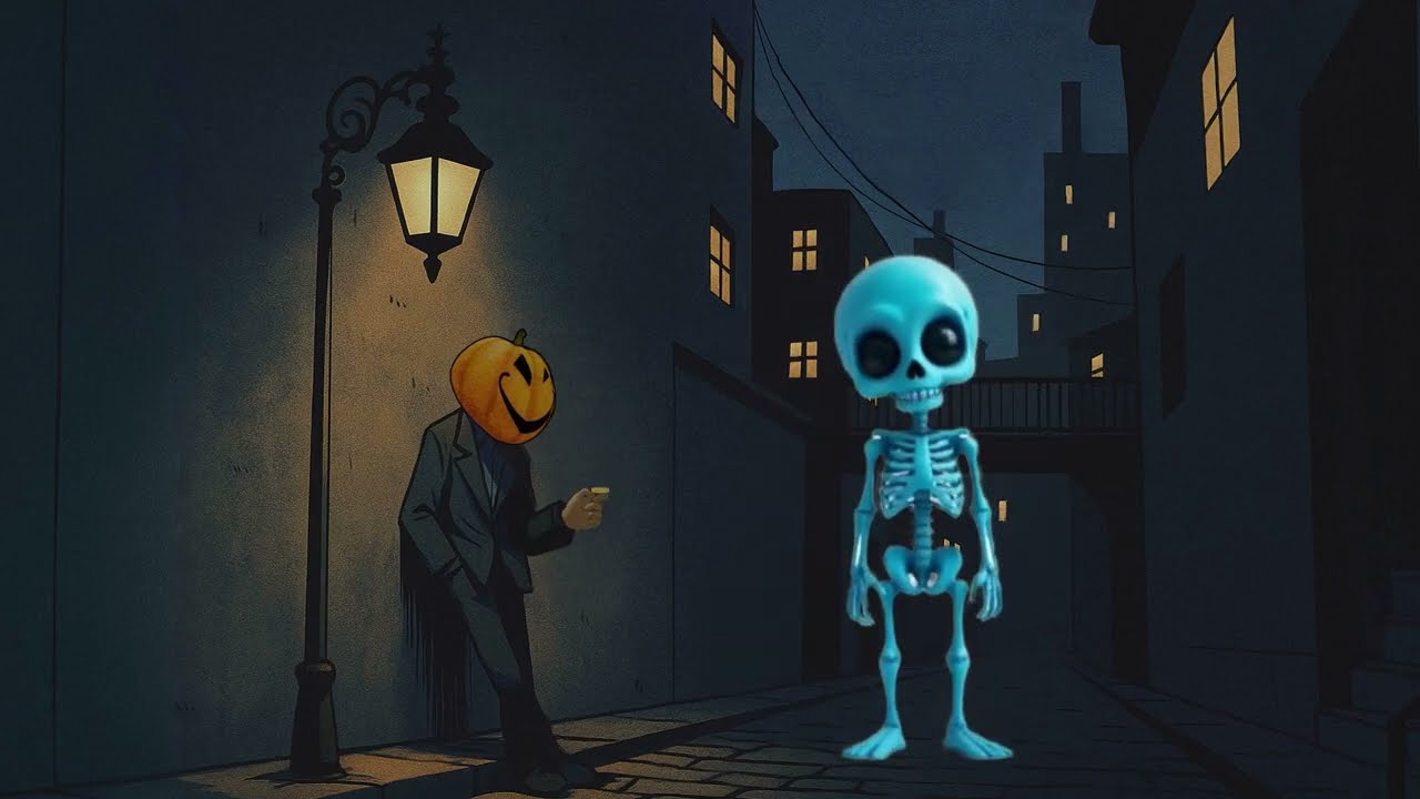 The Skeleton and the Cat – Spooky Dance Party!