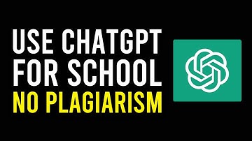 How To Use ChatGPT For School and Avoid Plagiarism