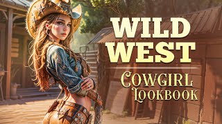 Cowgirl Art Lookbook: Wild West Wonders In 60 Seconds! | #Aiart