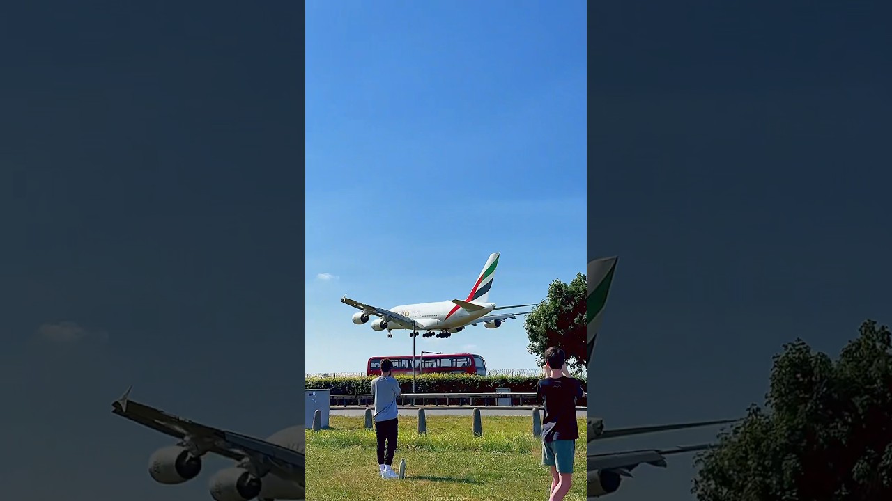 Amazing Emirates airbus a380 