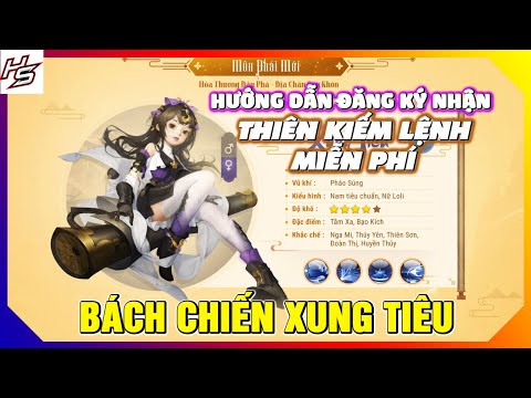 VLTKM - Hướng dẫn đăng ký nhận Thiên Kiếm Lệnh miễn phí - Bách Chiến Xung Tiêu | Thiên Nhai TV