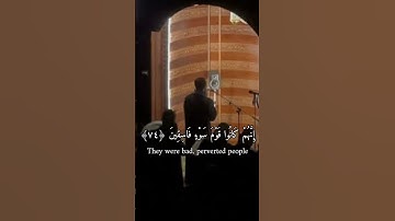 سورة الأنبياء 🍁 بصوت القارئ أنس أحمد