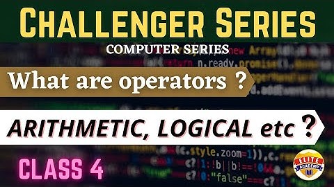 HPSSC JOA IT |Operators kya hote hain ? Basics of C language | Class-4 | special series