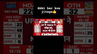 Download Lagu Abki bar kon jitega | kon se party aai ge | NDA | INDIA | #short #viral ##nda #india #party #sapa MP3