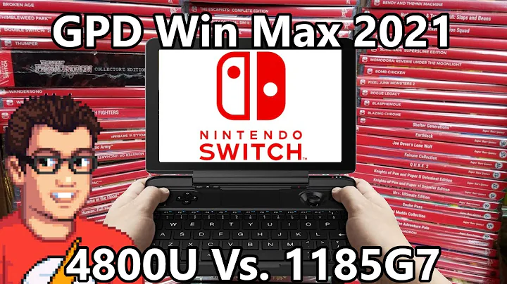 GPD Win Max 2021: 스위치 에뮬 YUZU 비교