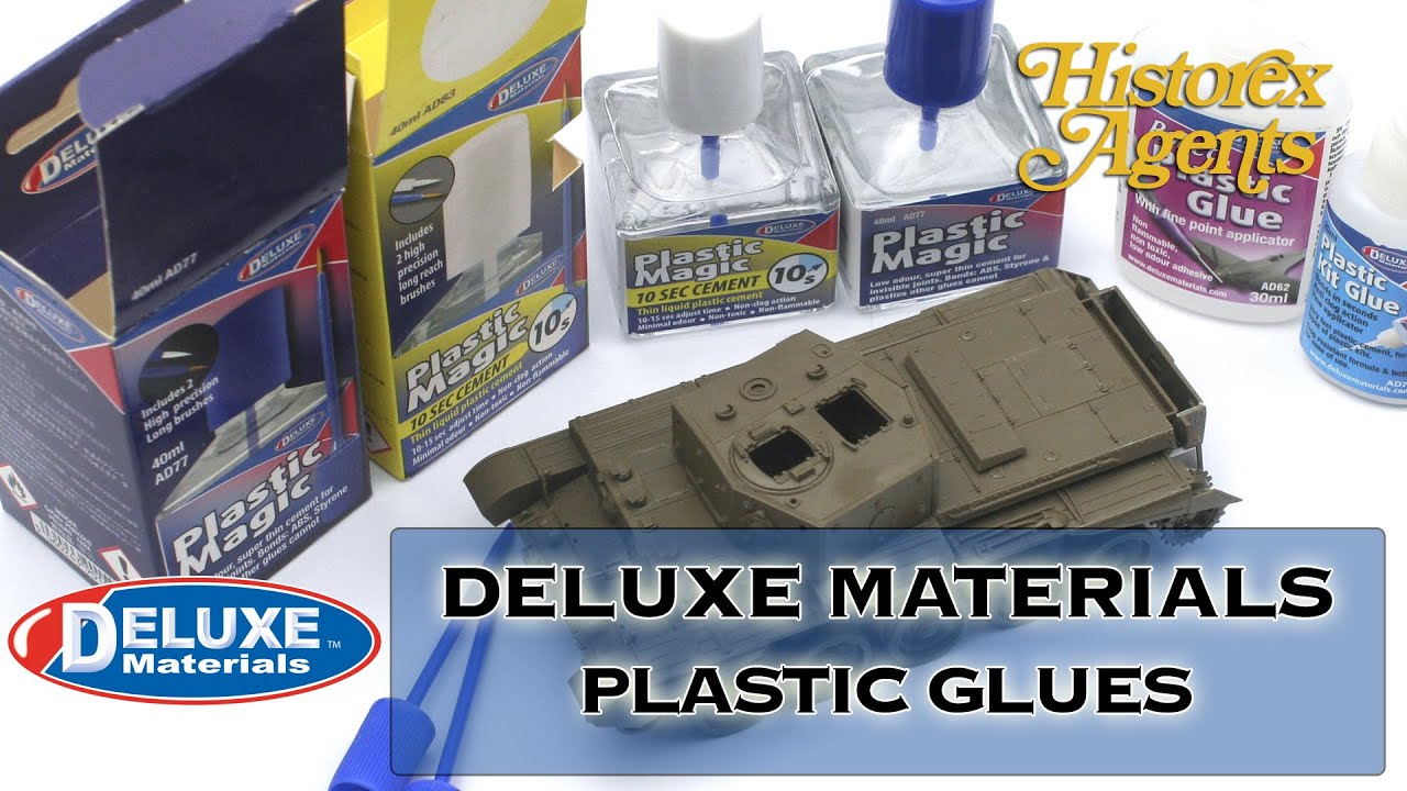 DELUXE MATERIALS MODEL GLUES FOR PLASTIC KITS 