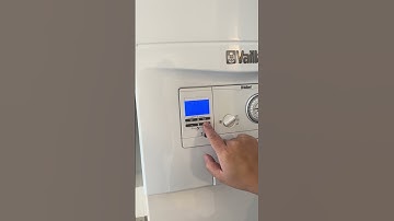 How to set temperature for hot water and radiator on Valiant boiler