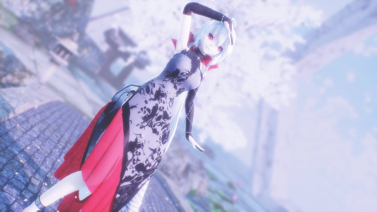 【TDA・MMD】『Espiazione』/エスピアツィオーネ 【1440p-60fps or WQHD】Tda Haku China Dress