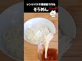 レンジパスタ調理器で そうめん を茹でる