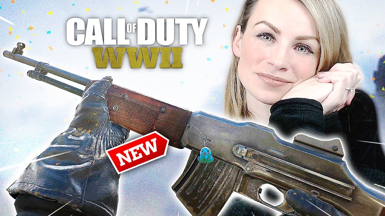 FINALLY... the *NEW* KG M-21 Rifle in COD WWII... - YouTube